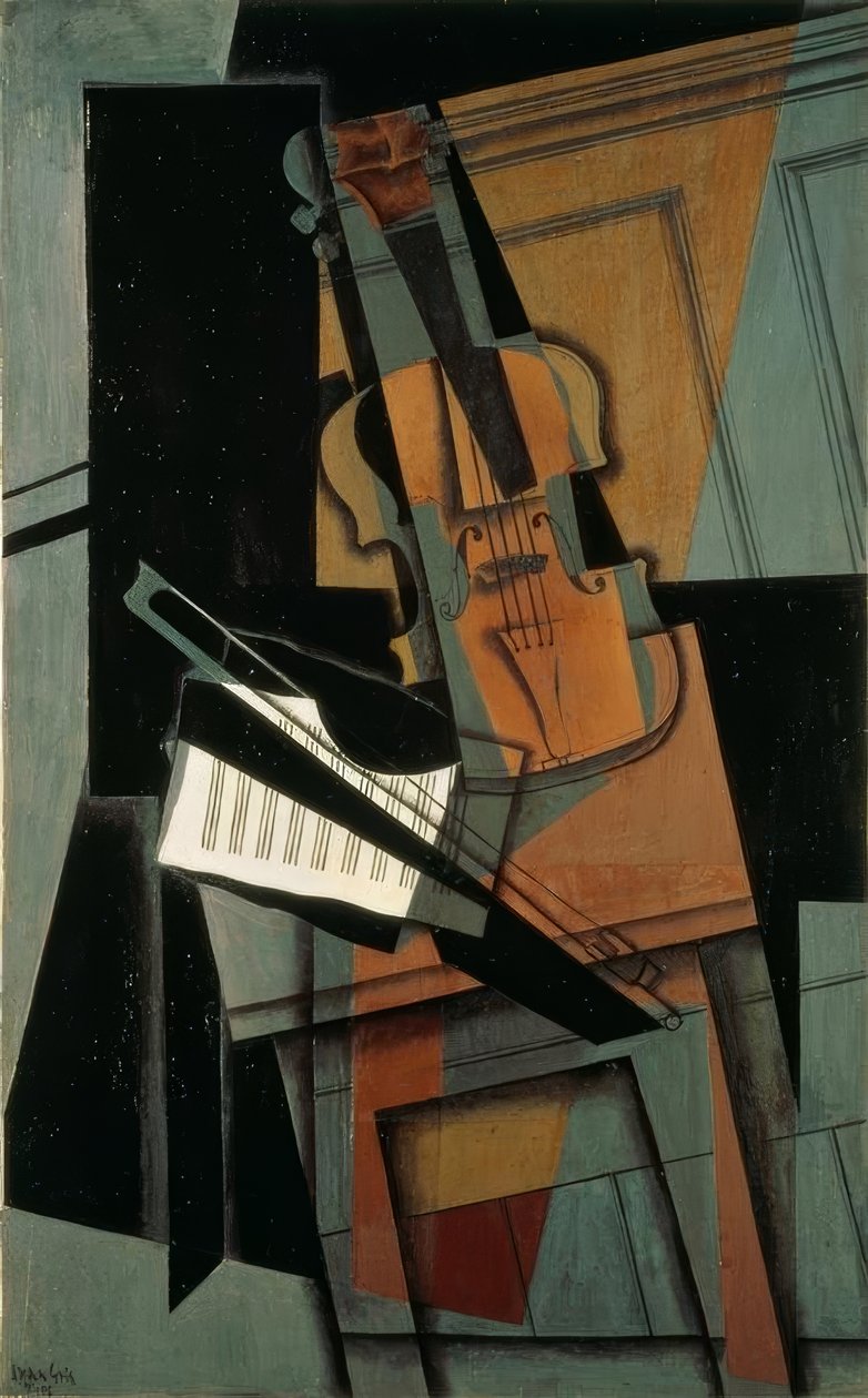 Violinen af Juan Gris
