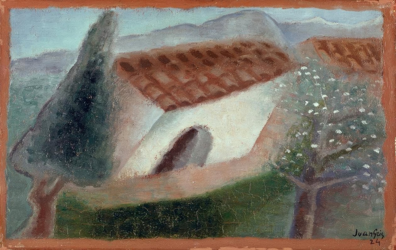 Landskab i Midi af Juan Gris