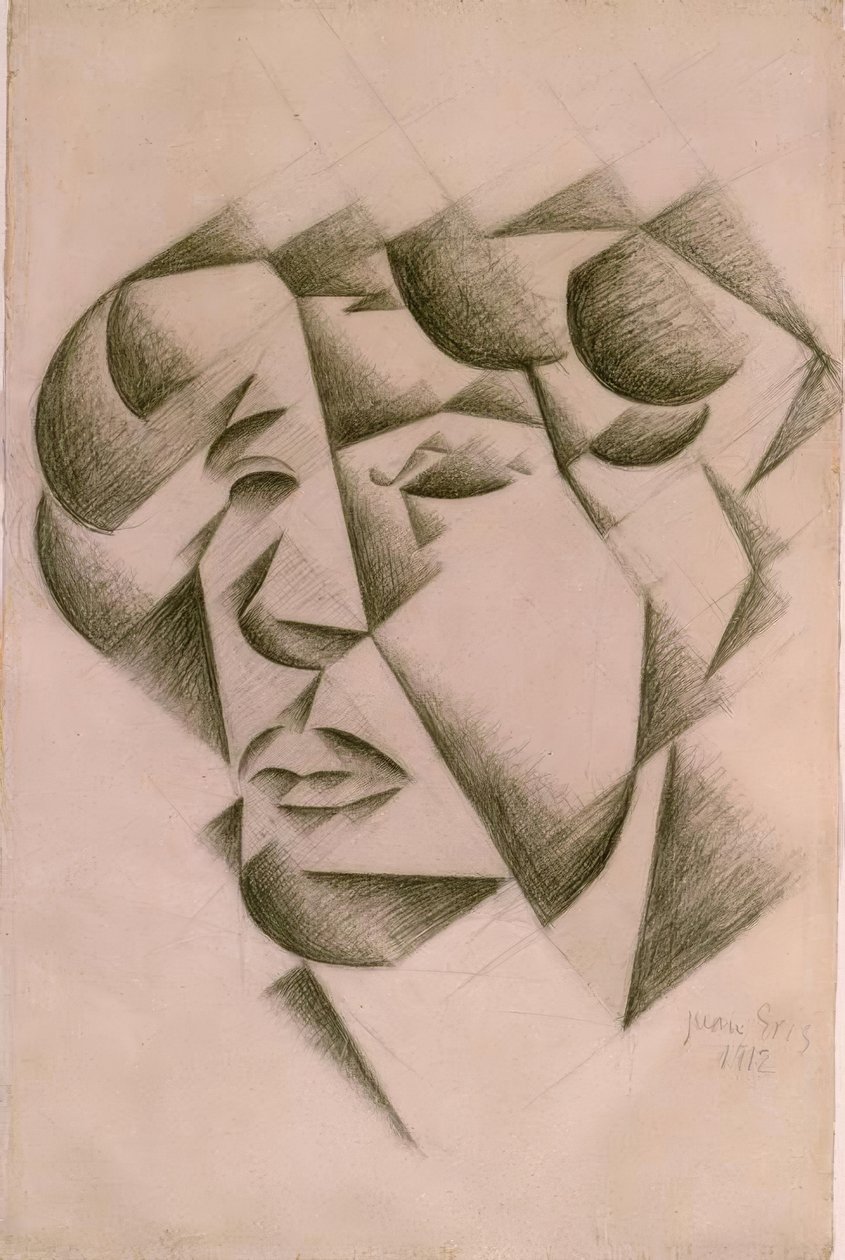 Selvportræt af Juan Gris