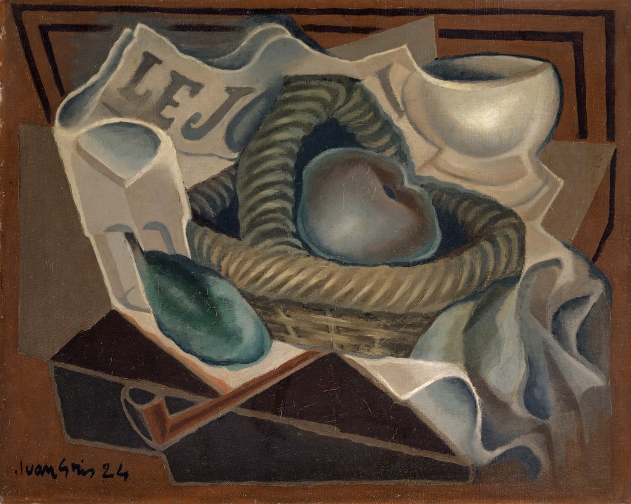 Kurven, 1924 af Juan Gris