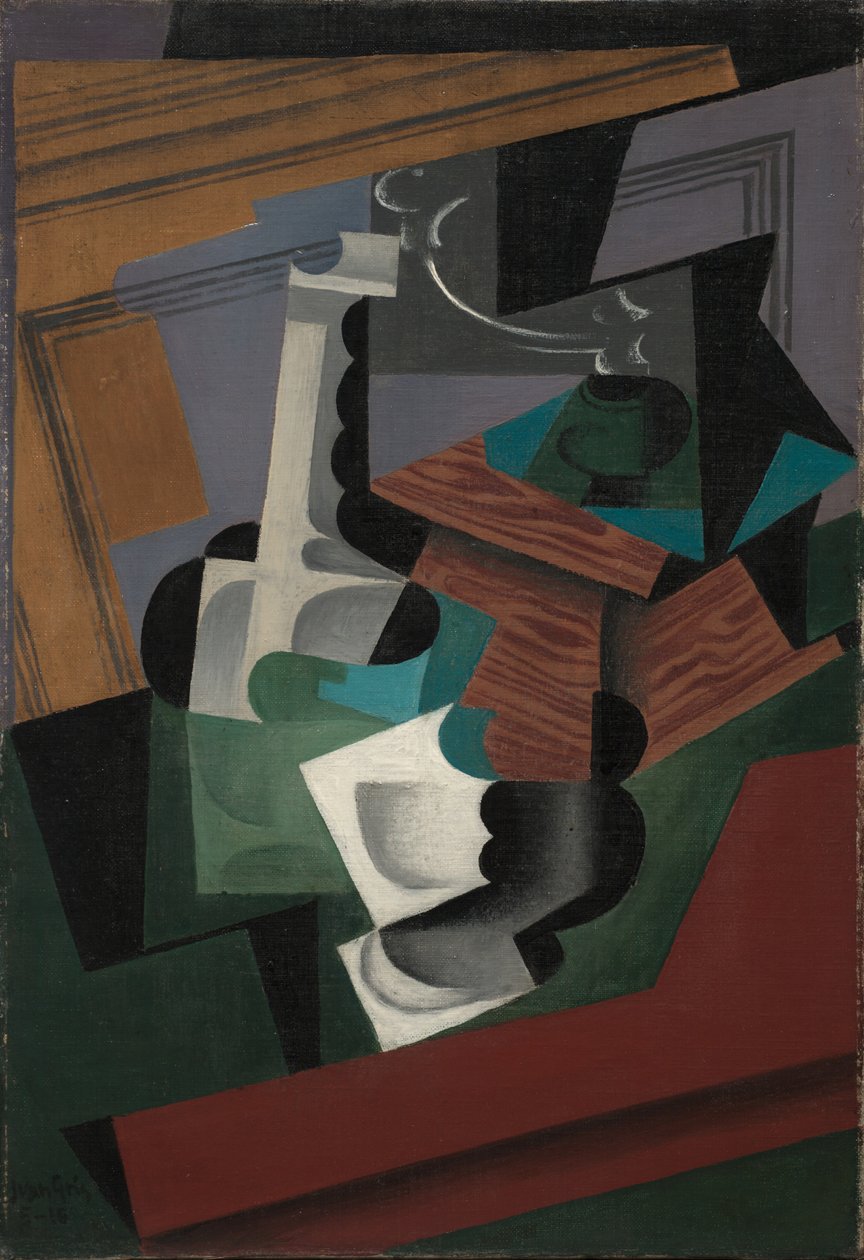 Kaffemøllen, 1916 af Juan Gris