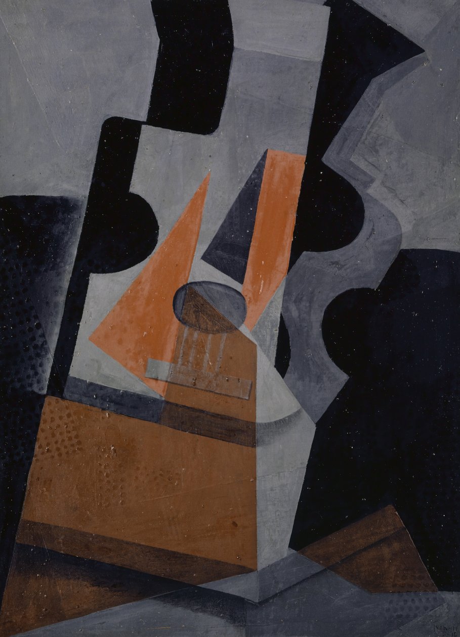 The Guitar (Still Life with Guitar), 1916 af Juan Gris