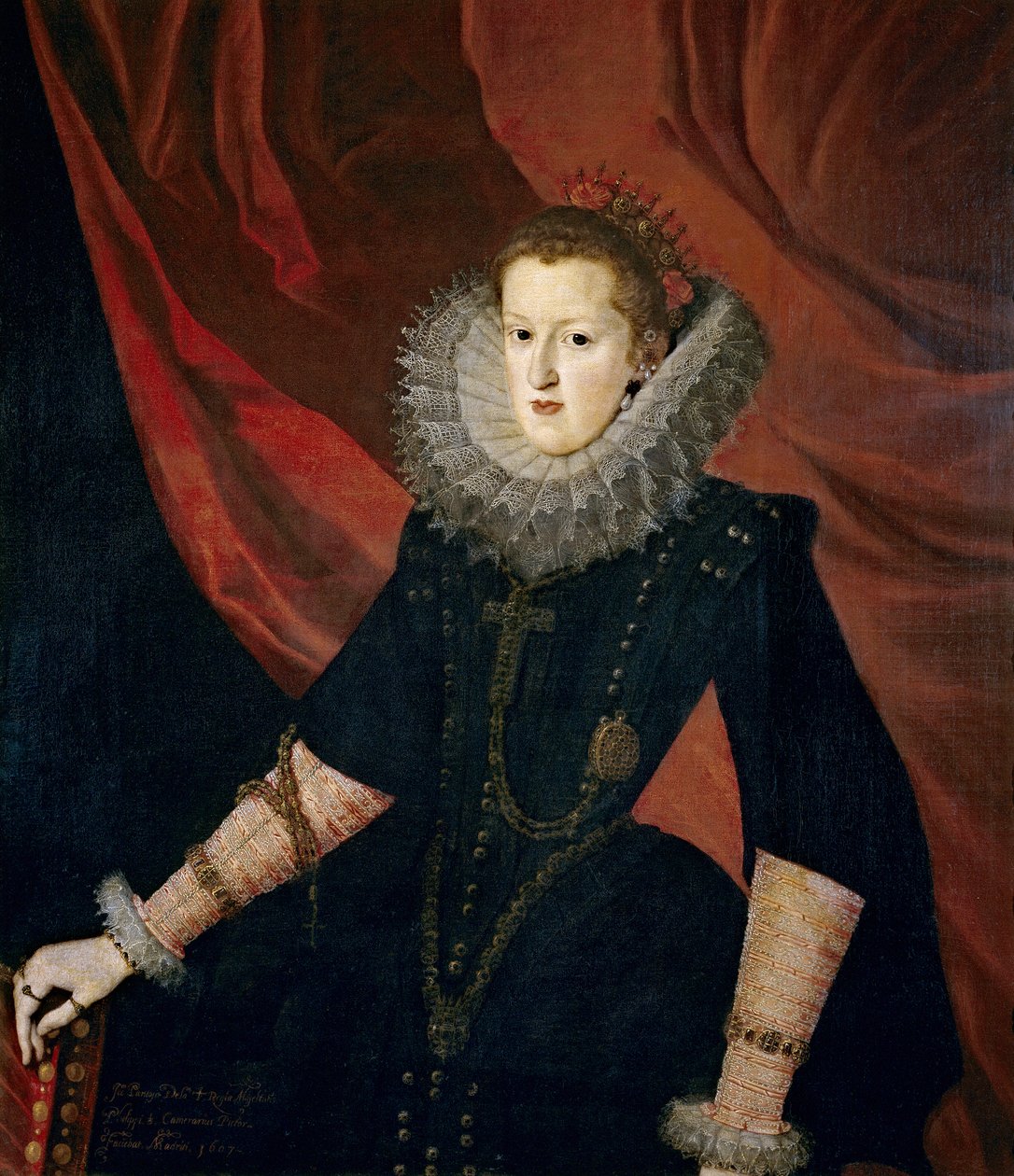 Margaret af Østrig af Juan Pantoja de la Cruz