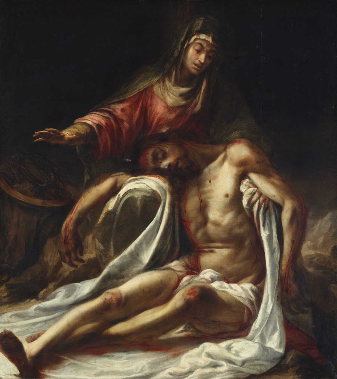 Pietà, ca. 1657-60. af Juan de Valdes Leal