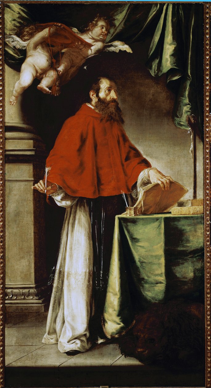 Sankt Jerome af Juan de Valdes Leal