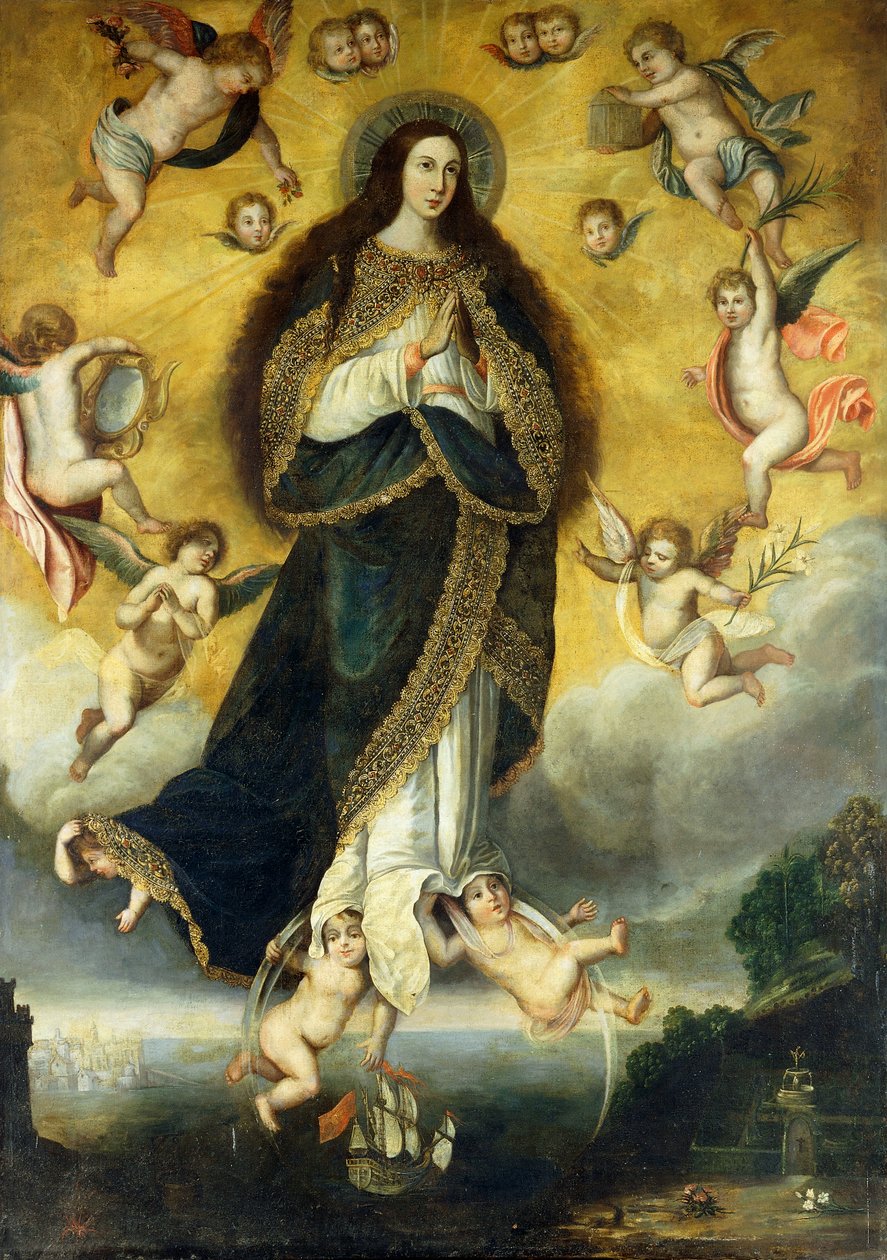 Jomfruens antagelse af Juan de Valdes Leal