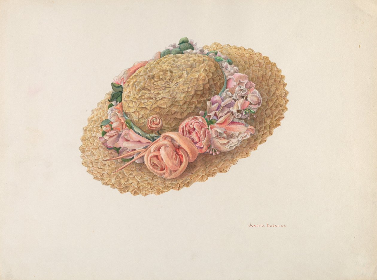 Hat, c. 1941. af Juanita Donahoo