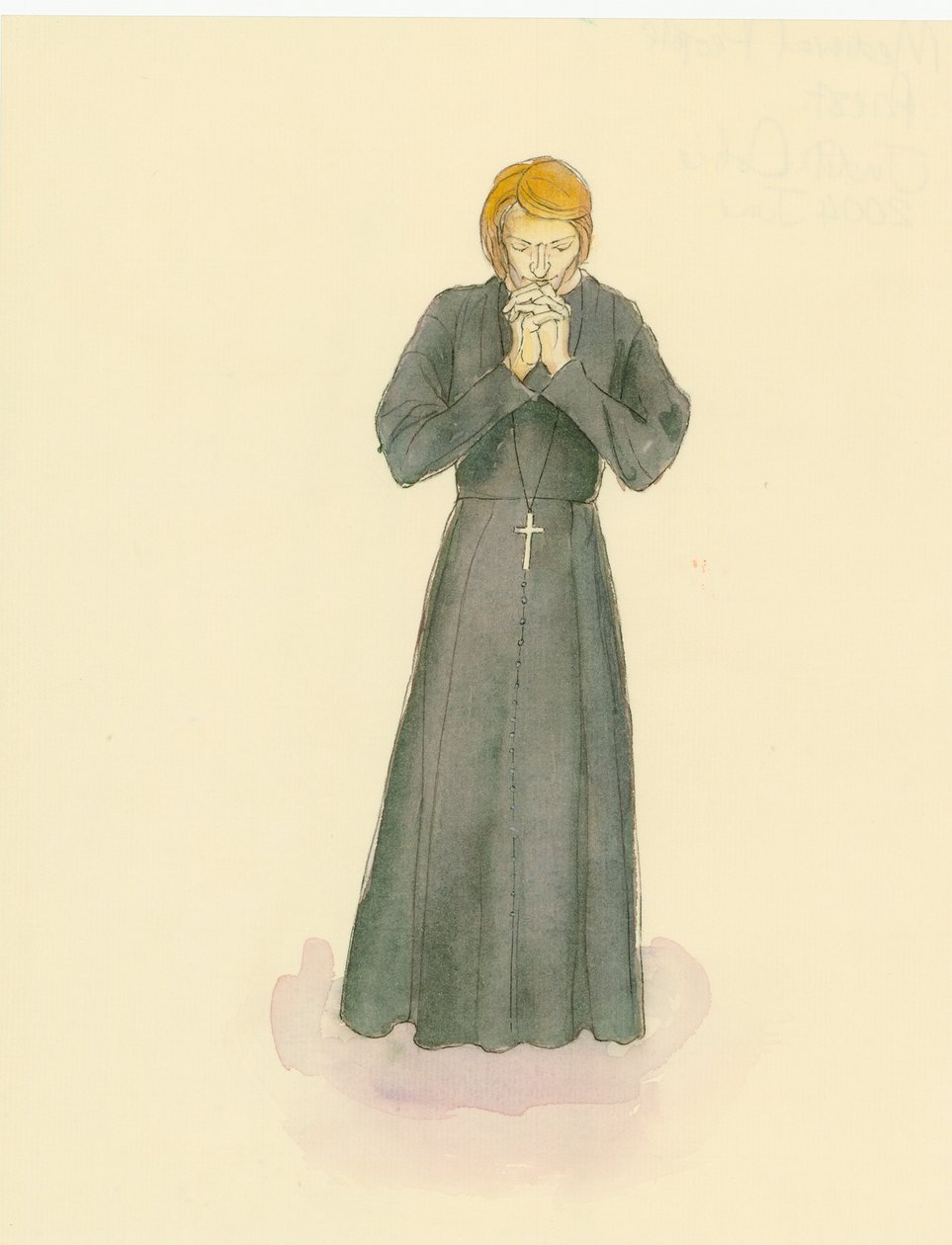 En middelalderpræst, 2004. af Judith Dobie