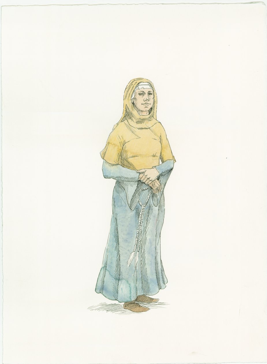 Matilda af Flandern, c1066 2015. af Judith Dobie