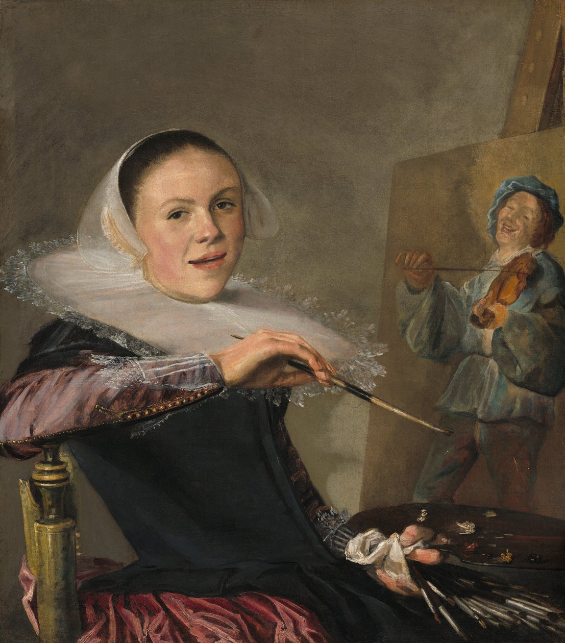 Selvportræt, ca. 1630. af Judith Leyster