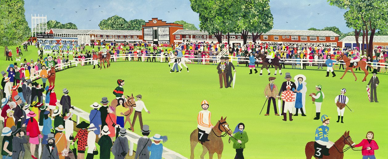 Ascot - Paddock af Judy Joel