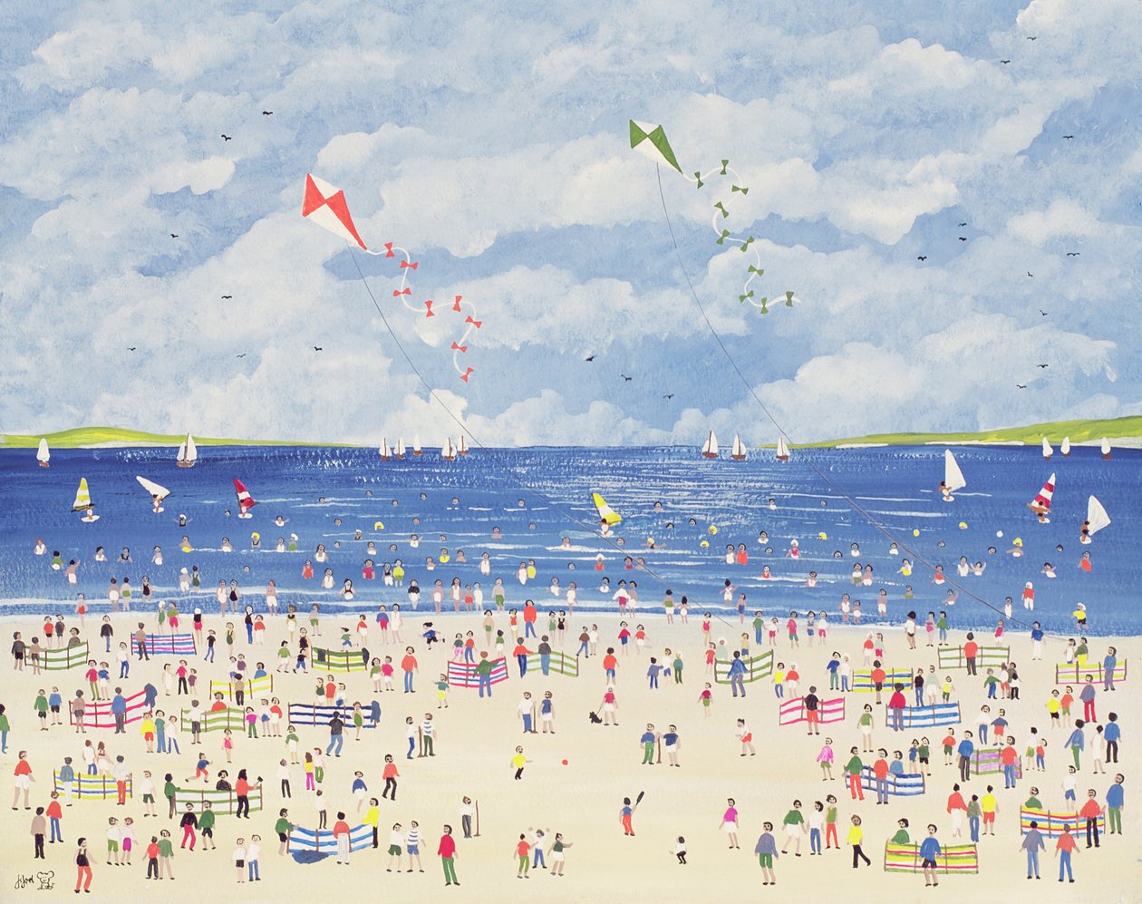 Cloud Beach af Judy Joel