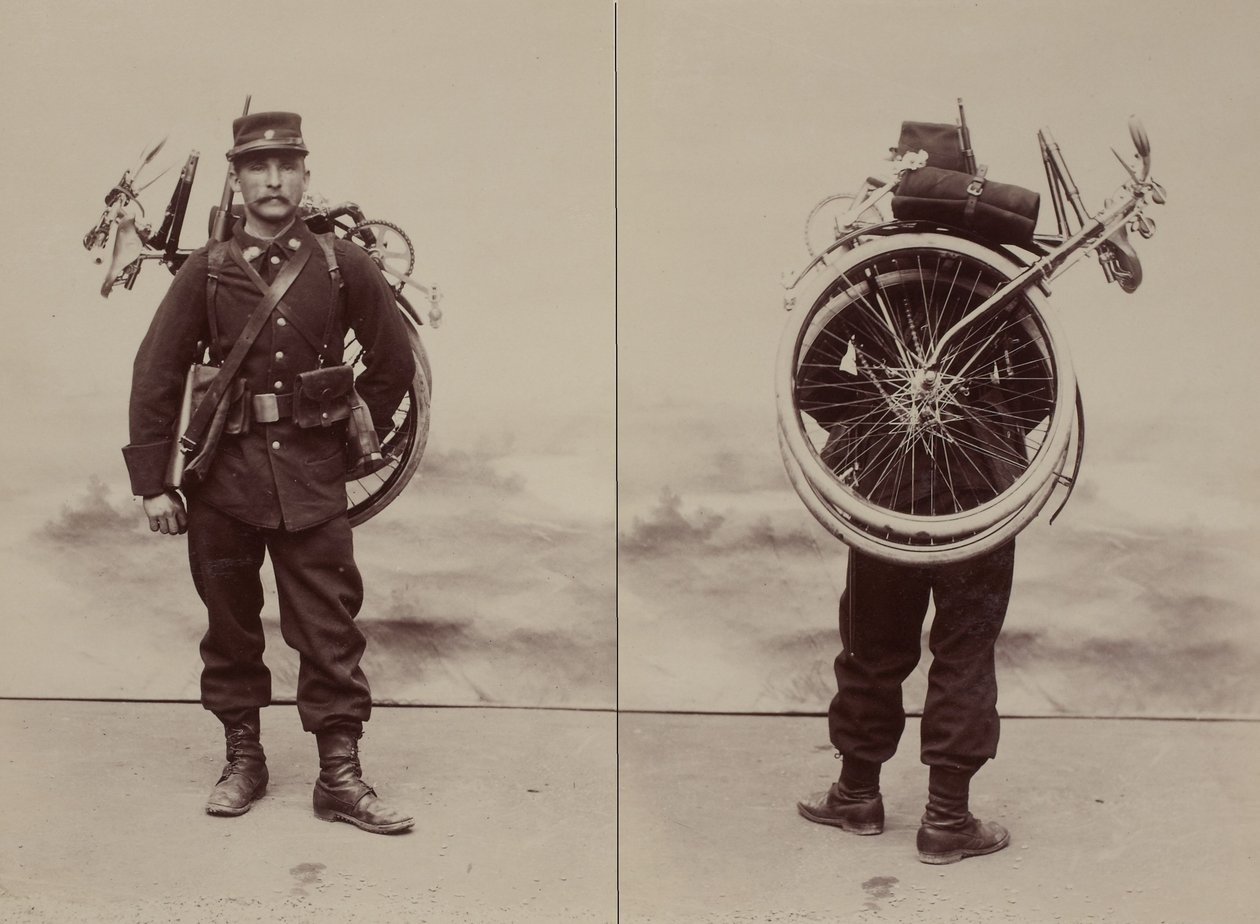 Gladiator stationær cykel af Jules Beau