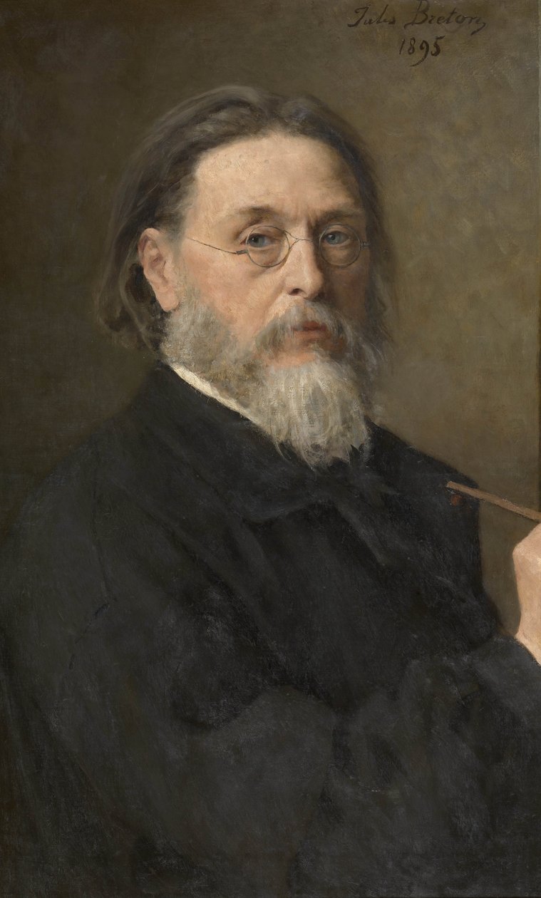 Selvportræt af Jules Breton