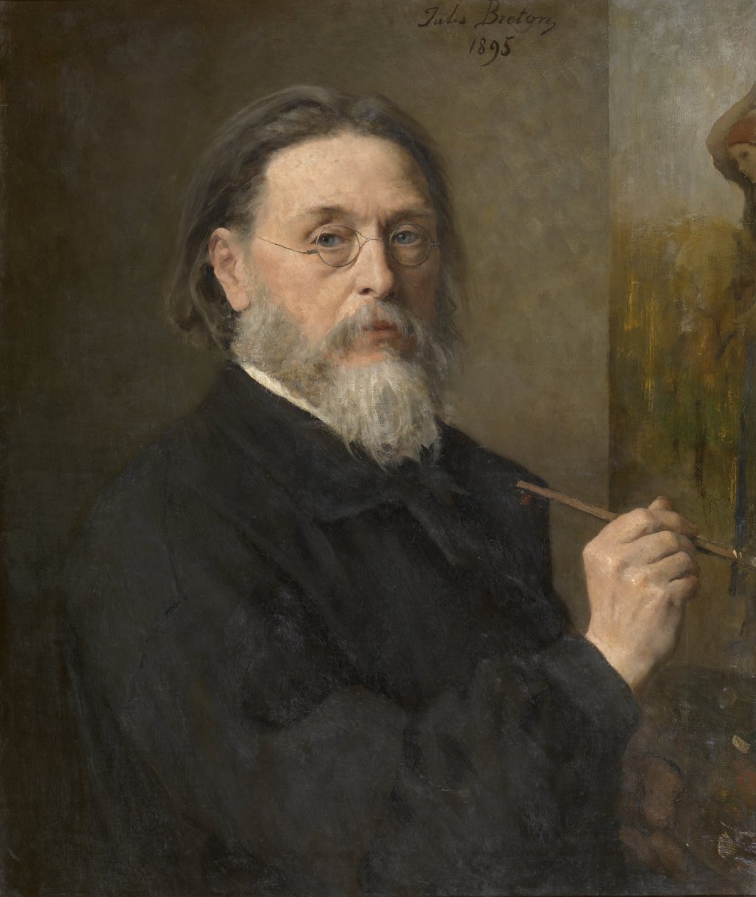 Selvportræt af Jules Breton