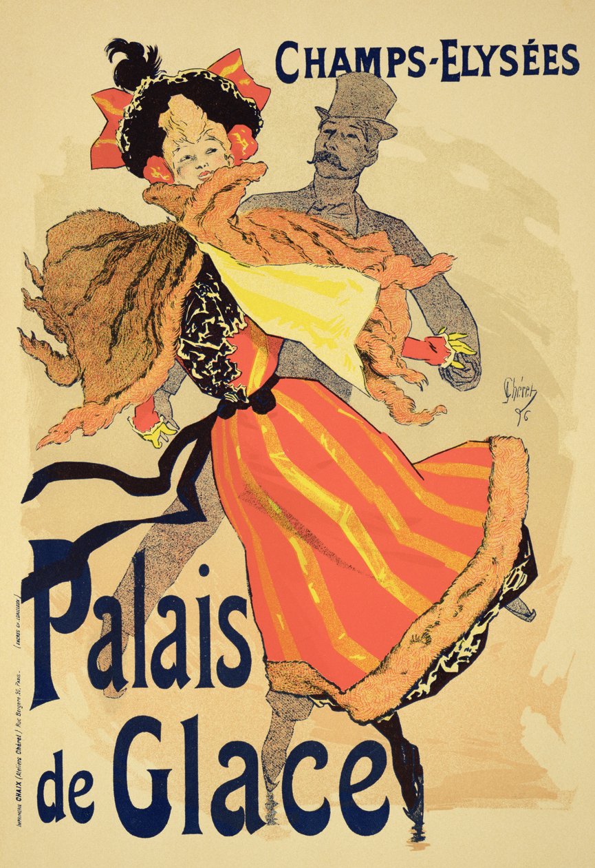 Gengivelse af en plakat, der reklamerer for 