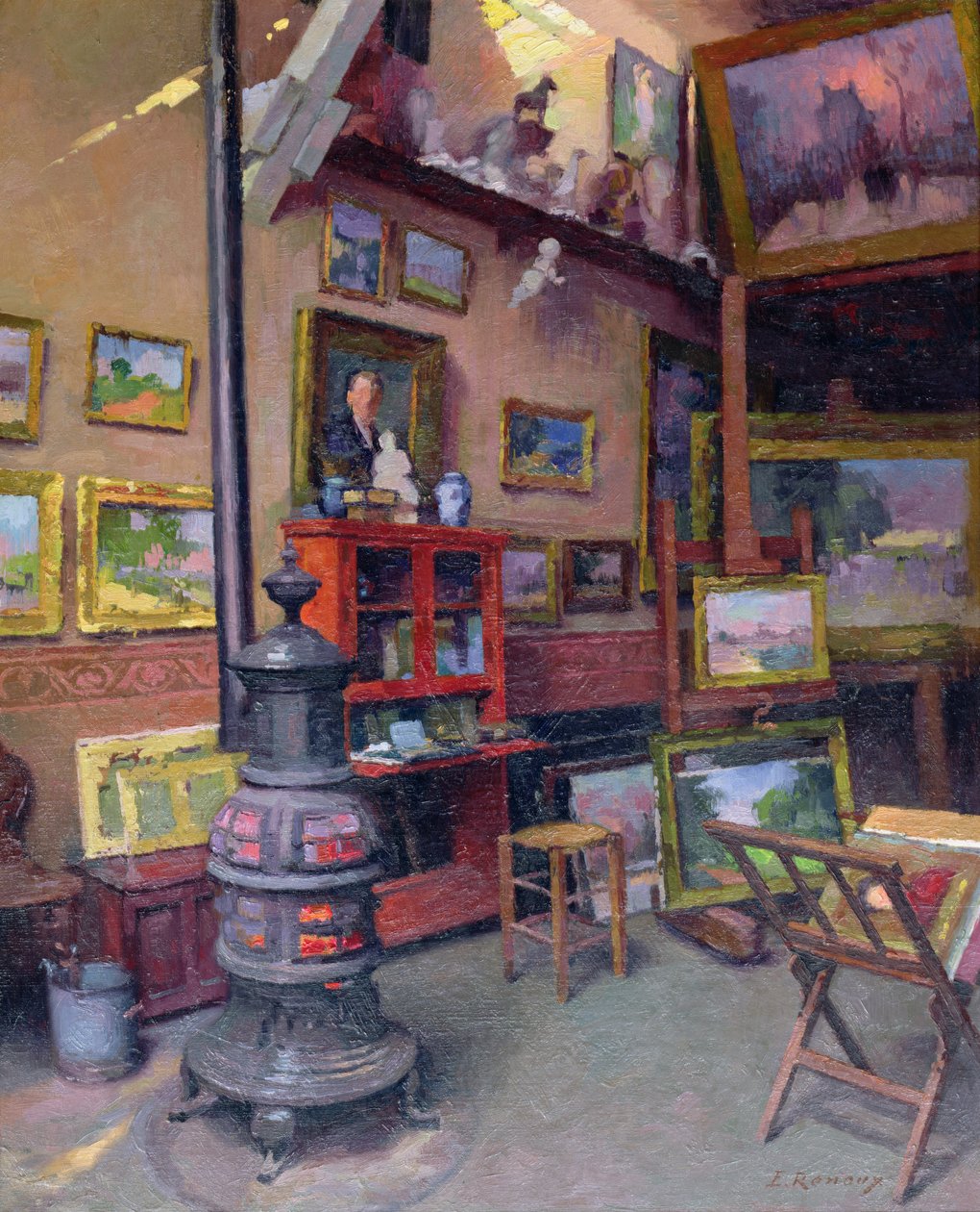Studio 50, rue Saint-Didier af Jules Ernest Renoux