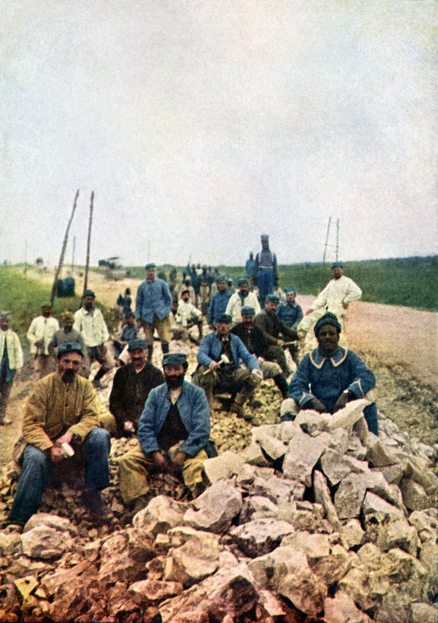 Vestfronten, Frankrig (autokrom) af Jules Gervais Courtellemont