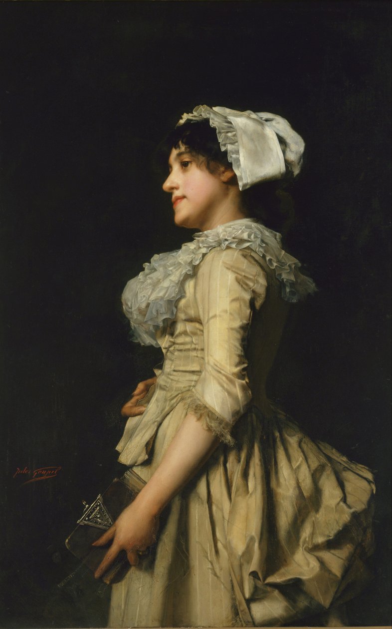 Landsbypigen af Jules Adolphe Goupil