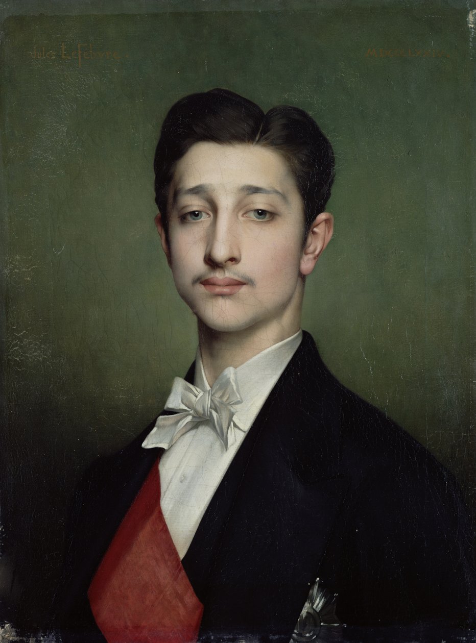 Eugene-Louis-Napoleon Bonaparte (1856-79) 1874 af Jules Joseph Lefebvre