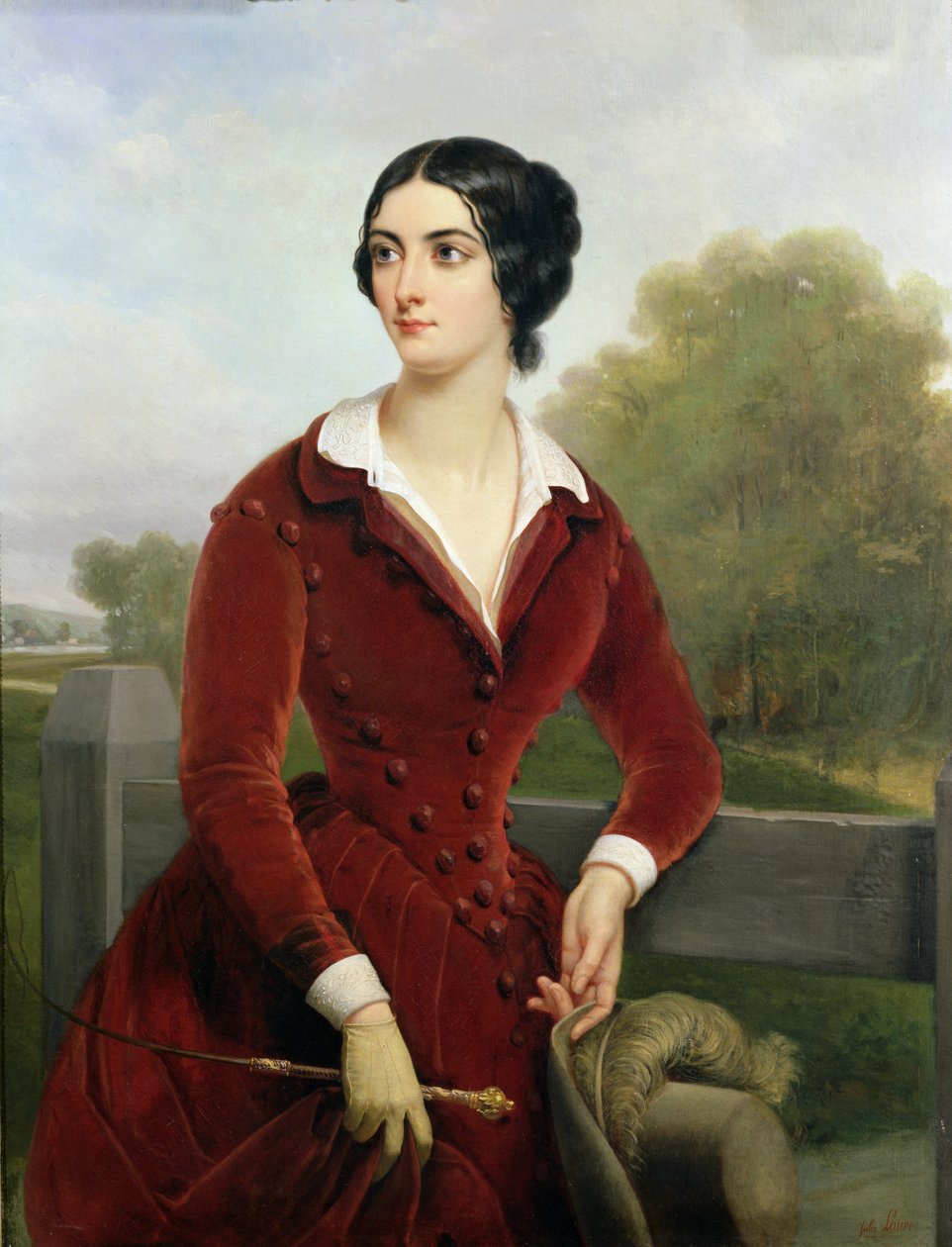 Eliza Gilbert (1821-61) af Jules Joseph Augustin Laurens