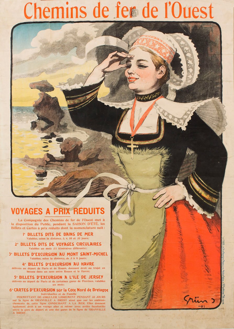 Vestlige Jernbaner, 1901. af Jules Alexandre Grün