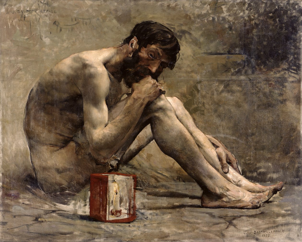 Diogenes, 1905 af Jules Bastien Lepage