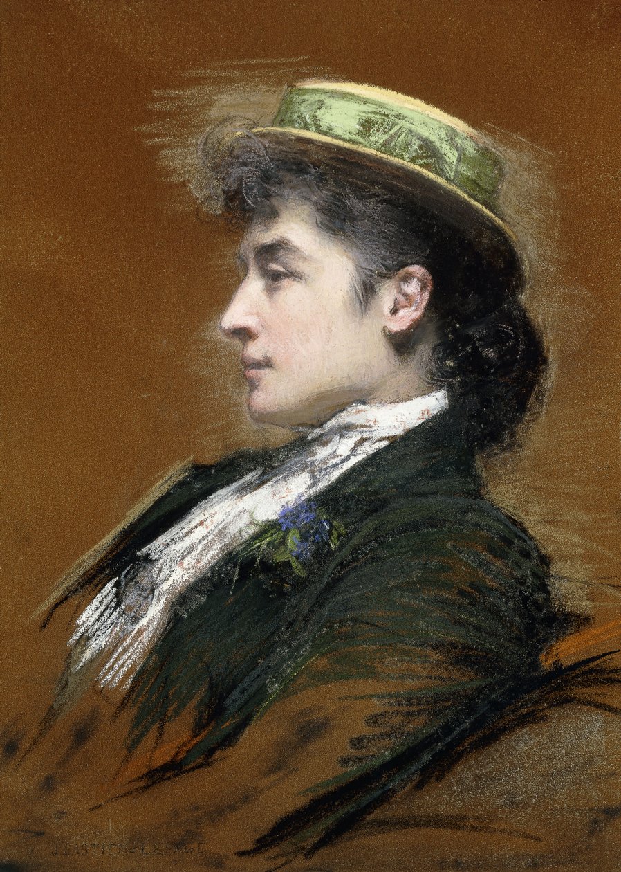 Portræt af Mme. Lebegue, af Jules Bastien Lepage