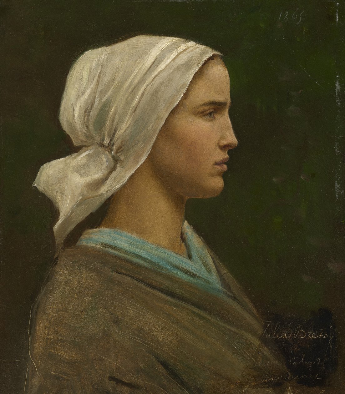 Jeanne Calvet, 1865 af Jules Breton