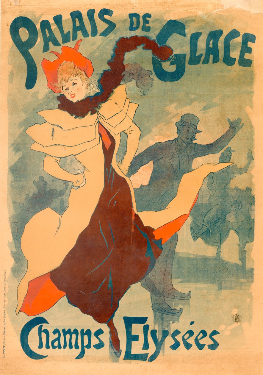 Skøjtebane af Jules Cheret