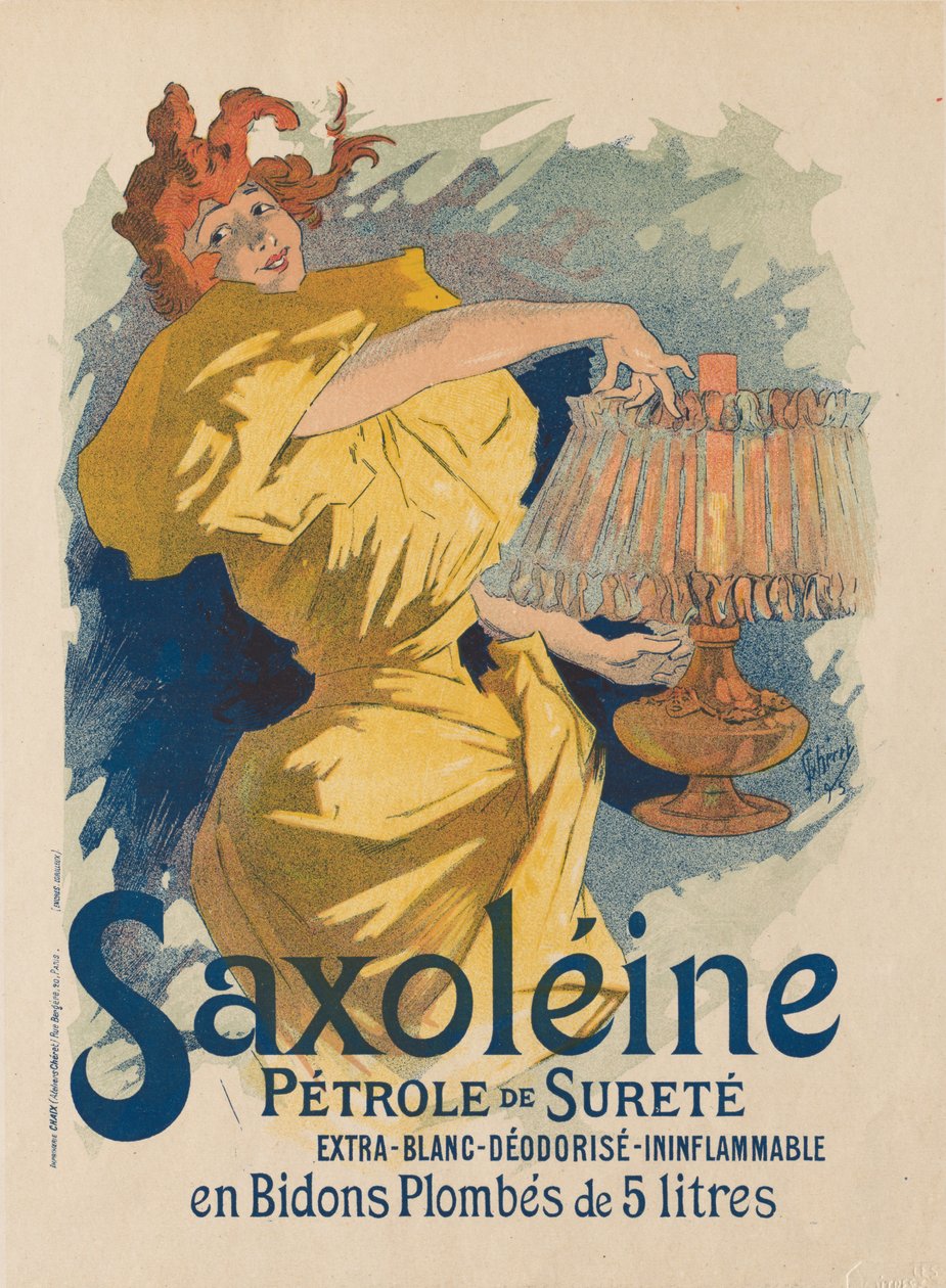 Plakatens mestre: Pl. 13, Saxoléine af Jules Cheret