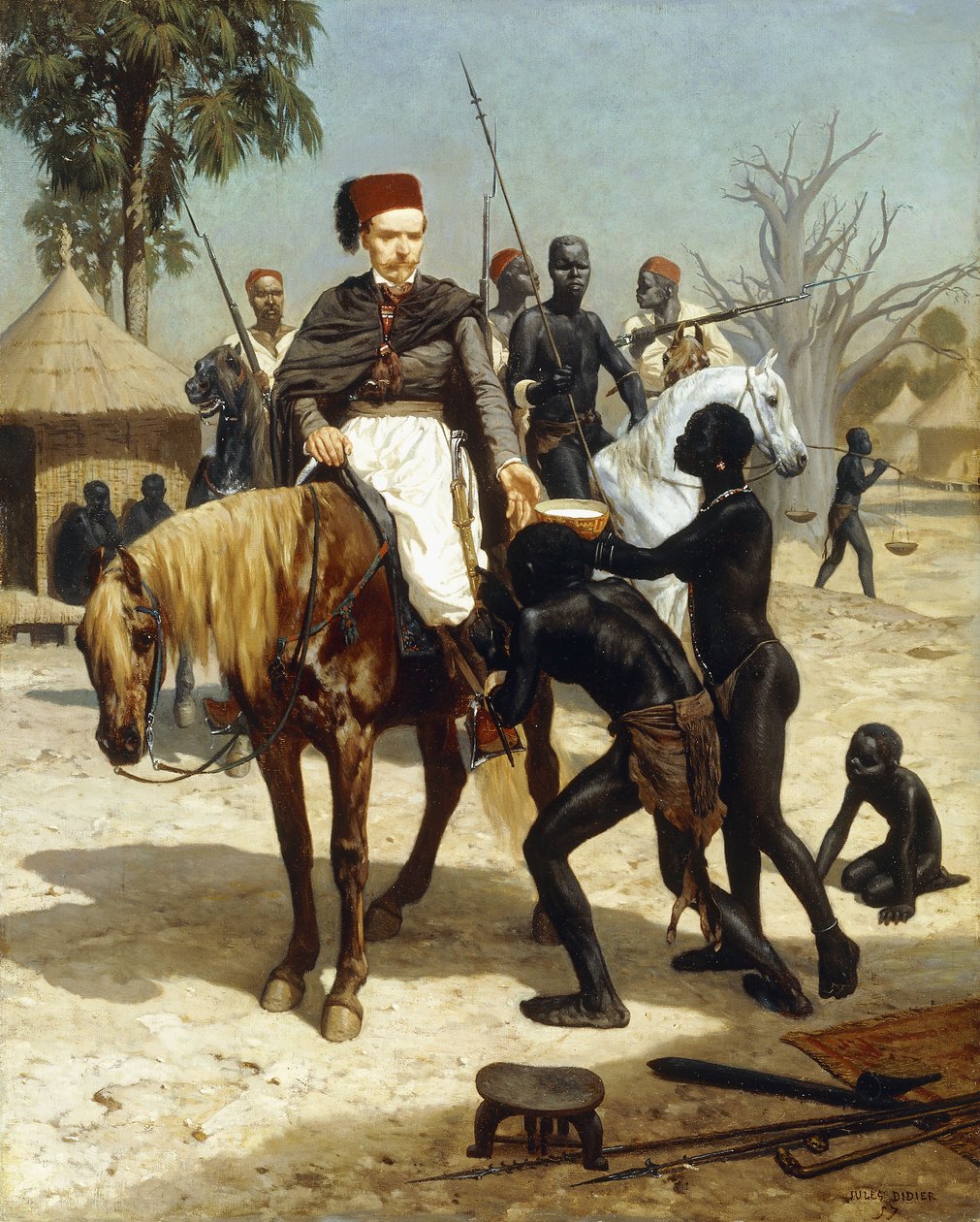 En eksotisk gæst, 1857 af Jules Didier