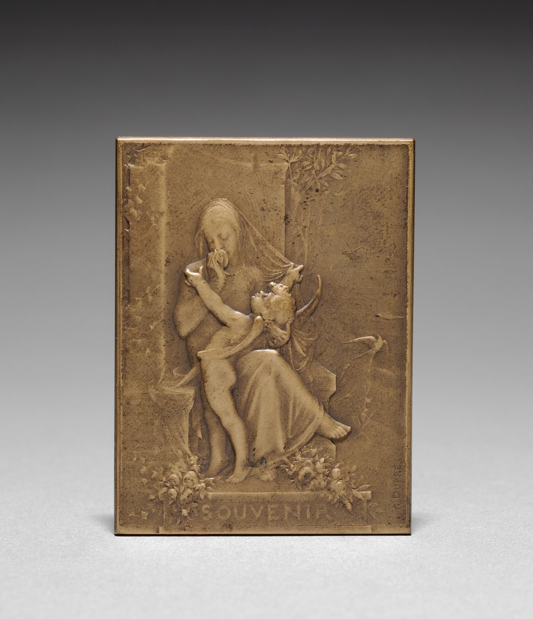 Medaljon. af Jules Dupré