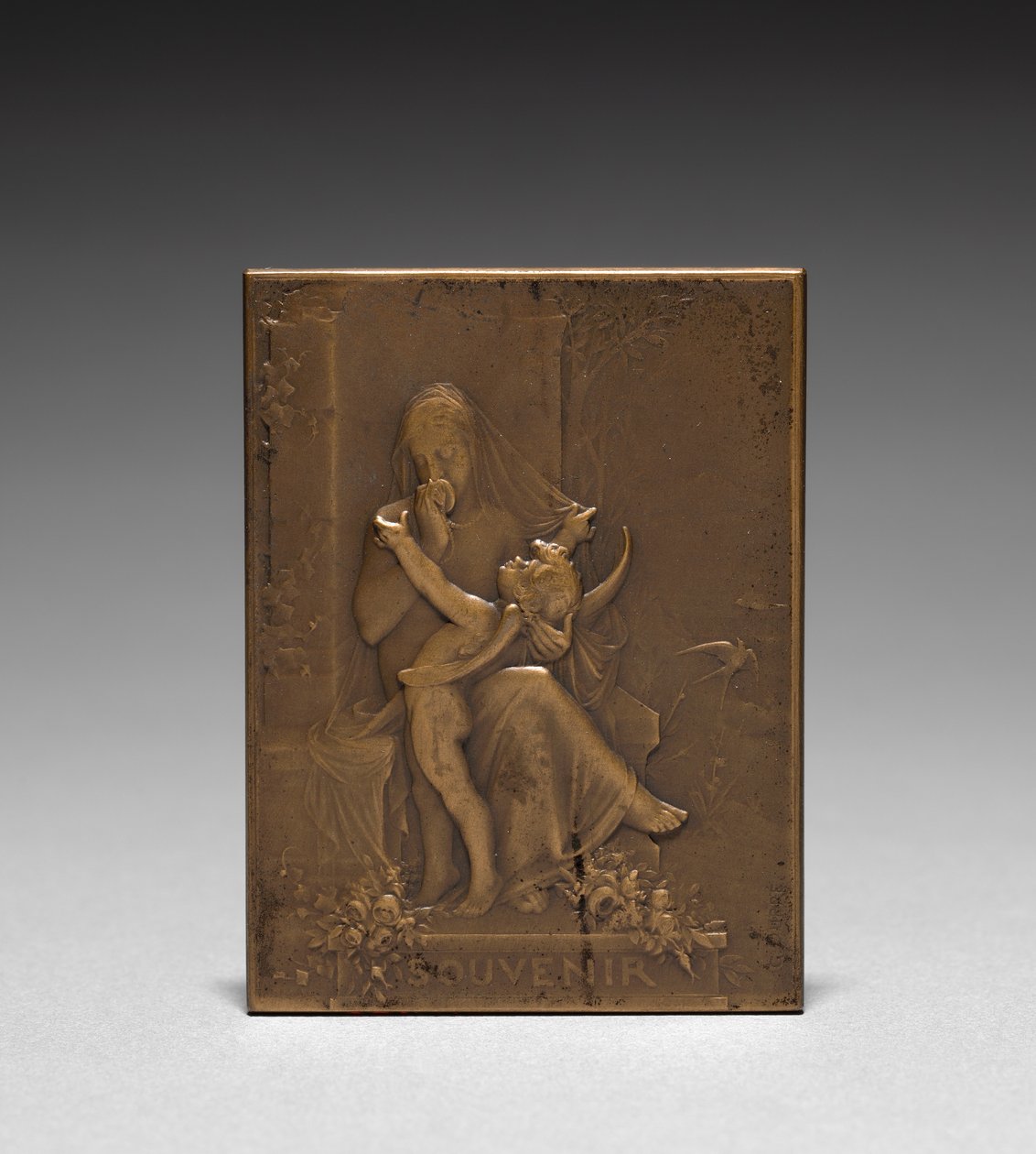 Medaljon forside. af Jules Dupré