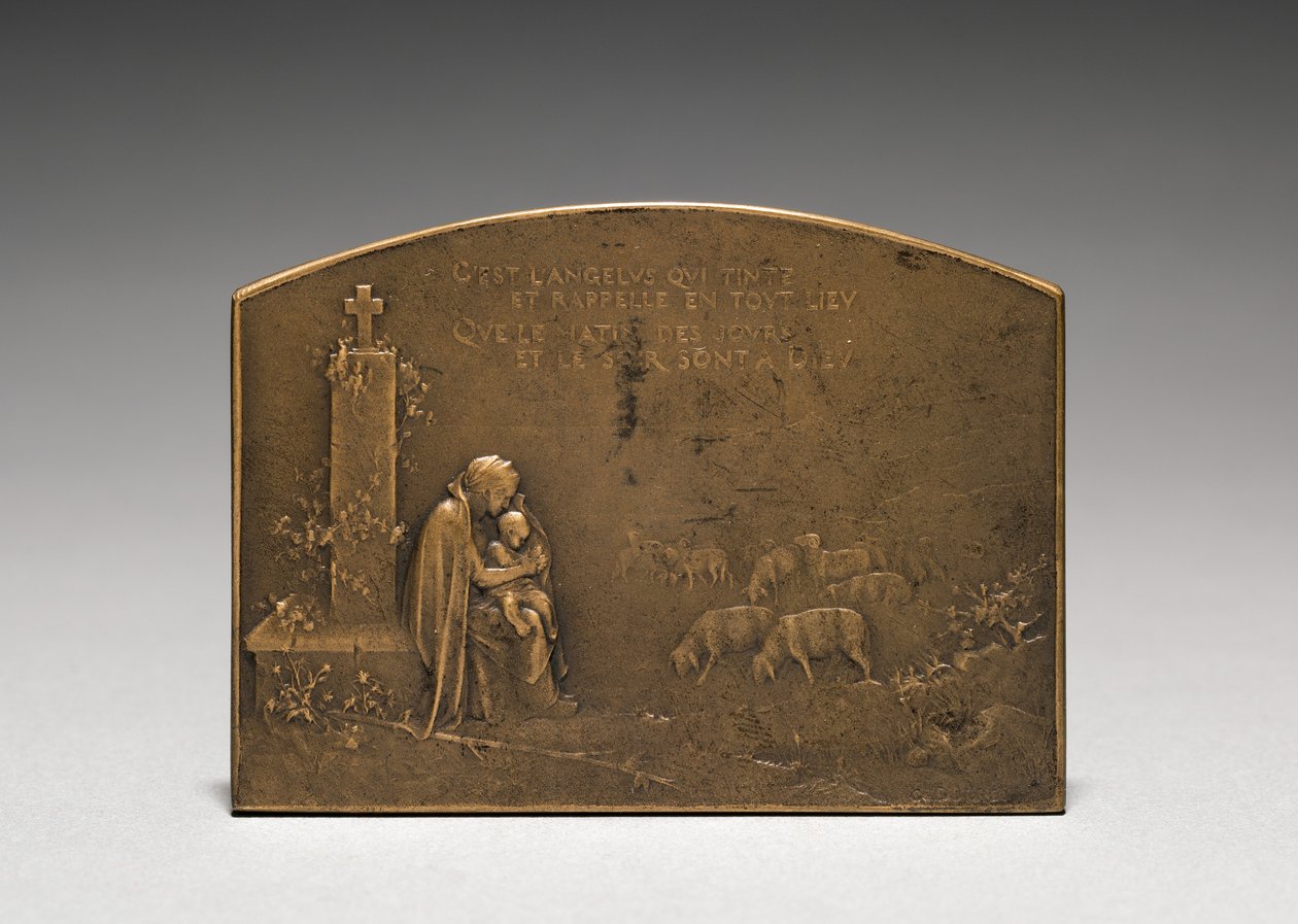 Medaljon omvendt. af Jules Dupré