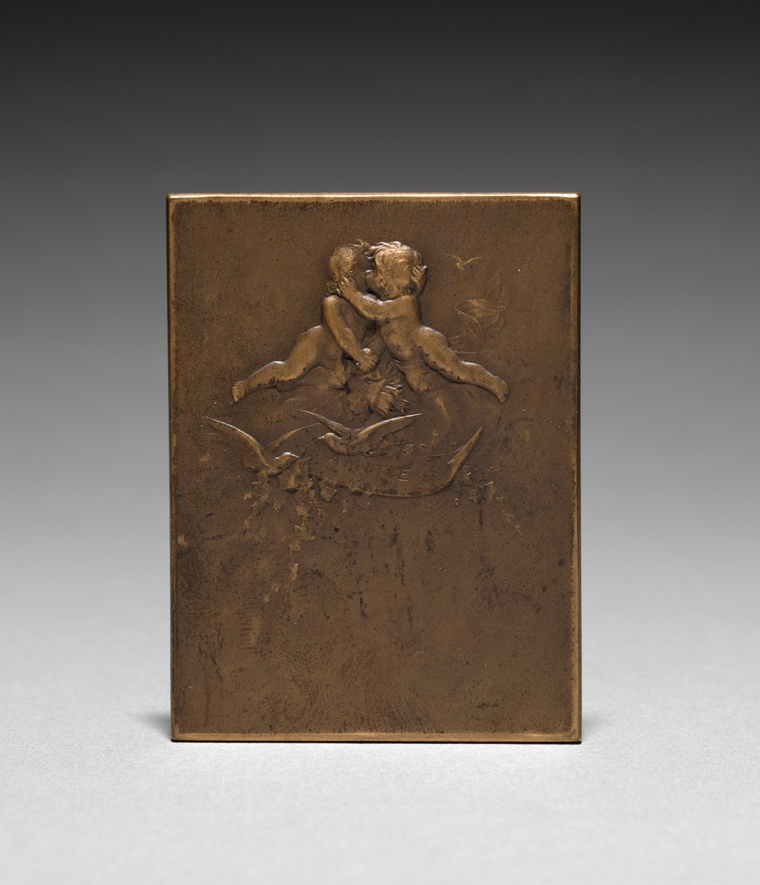 Medaljon omvendt. af Jules Dupré