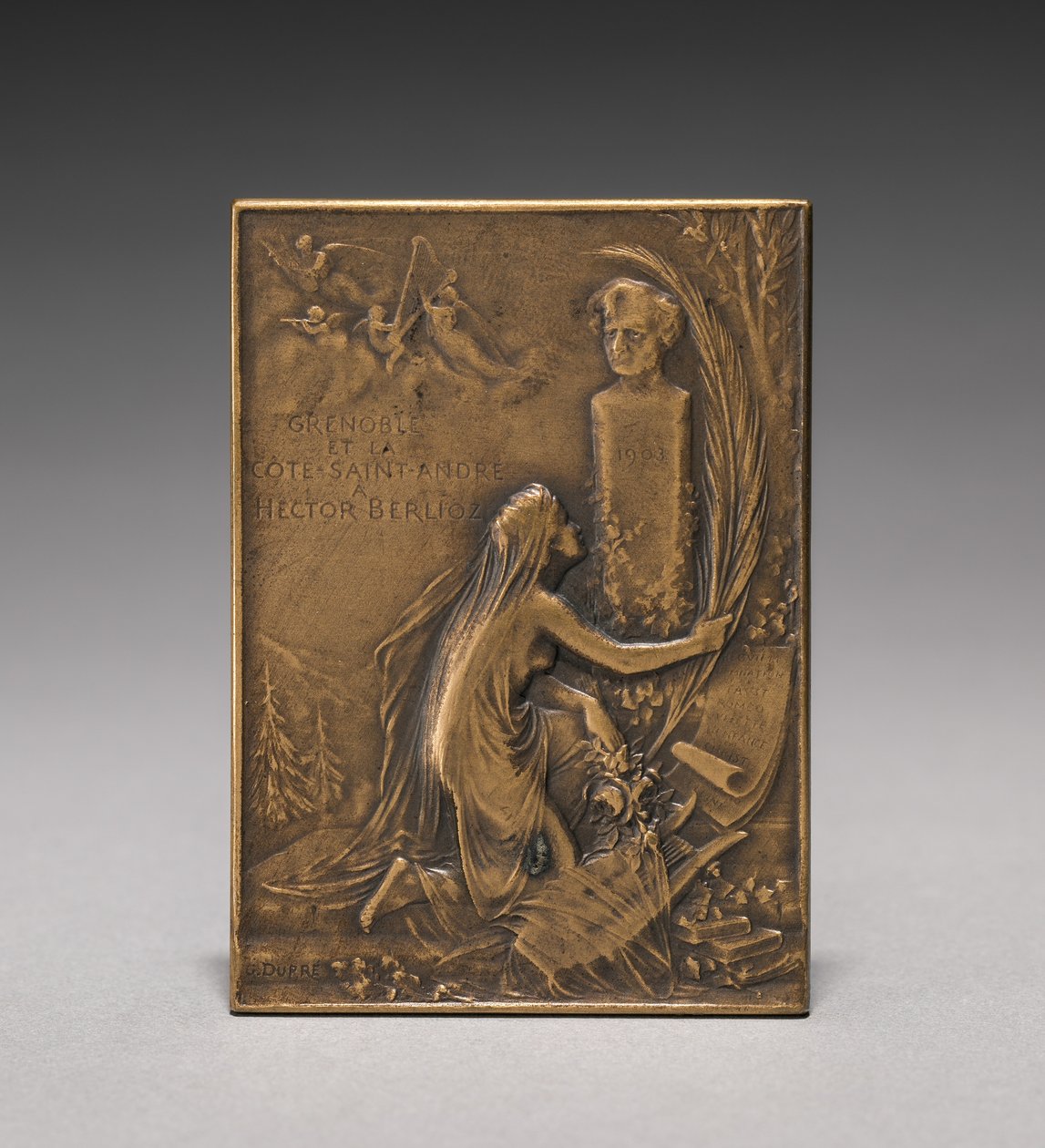 Medaljon bagside, 1903. af Jules Dupré
