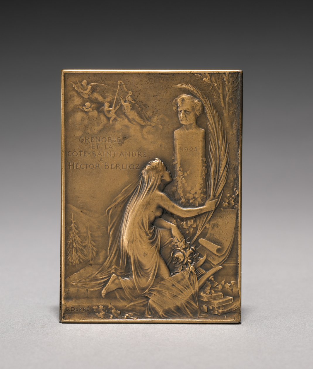 Medaljon bagside, 1903. af Jules Dupré