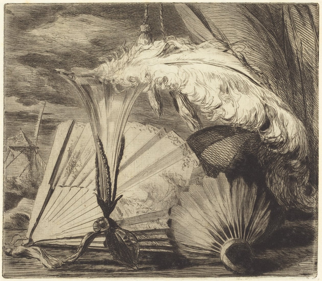 Luft af Jules Ferdinand Jacquemart