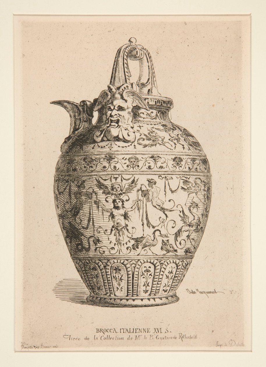Italiensk Brocca XVI S. af Jules Ferdinand Jacquemart