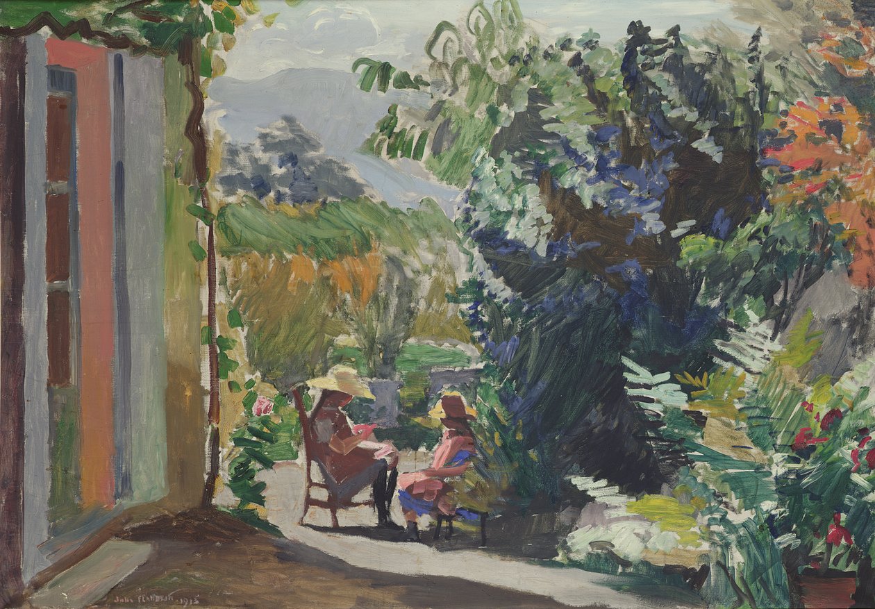Den solbeskinnede have af Jules Flandrin