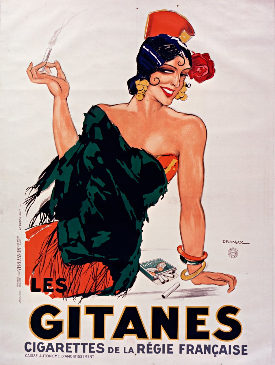 Cigarettes Gitanes, 1931. af Jules Isnard Dransy