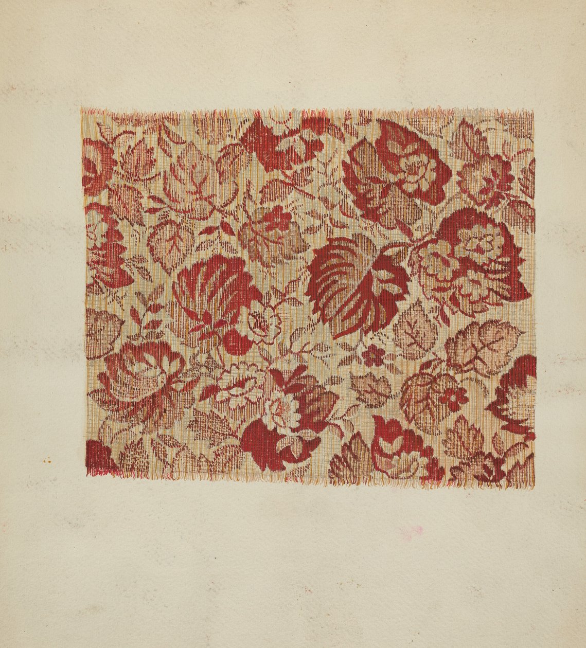 Ingrain tæppe, ca. 1936. af Jules Lefevere