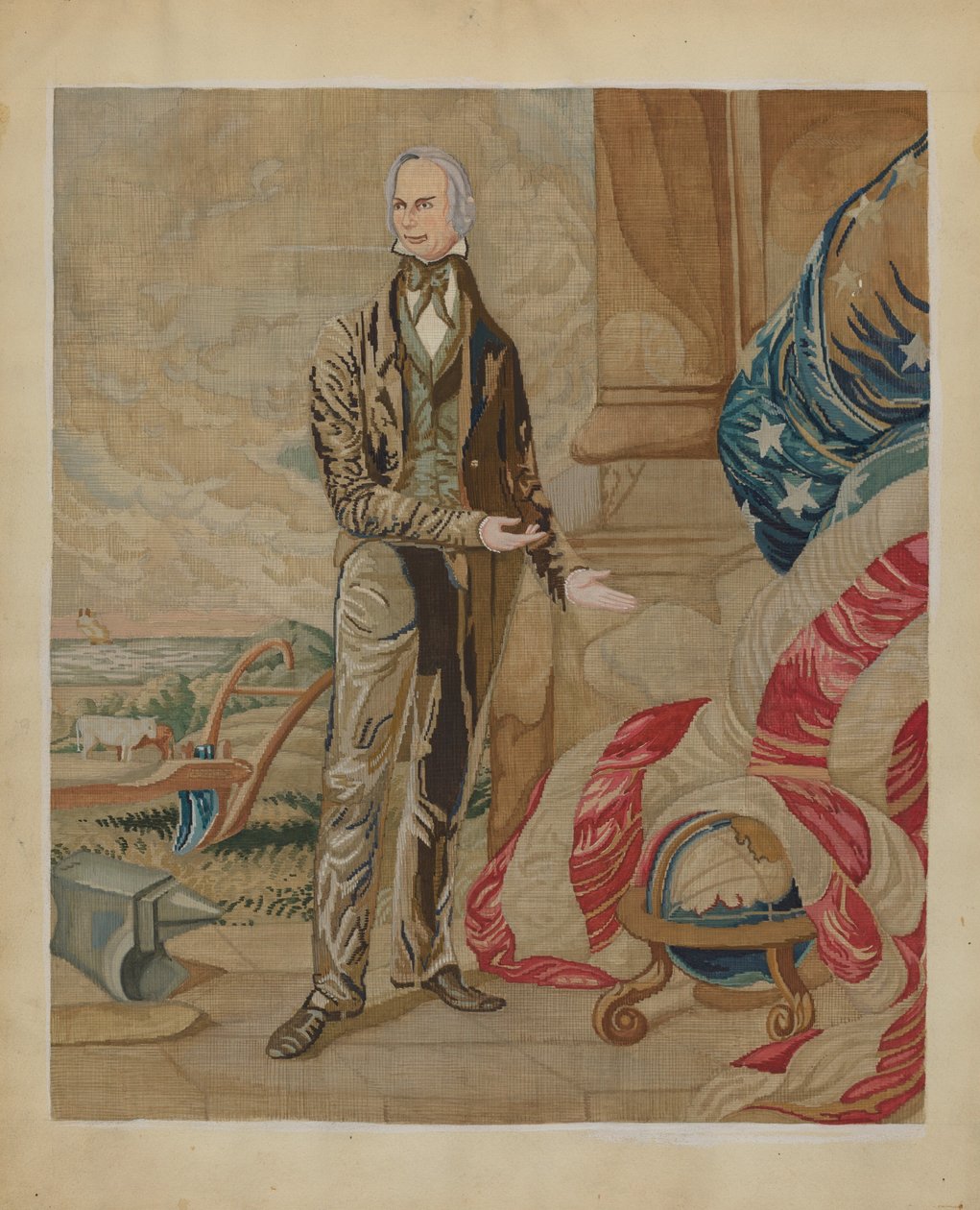 Nålespidsbillede, ca. 1937. af Jules Lefevere