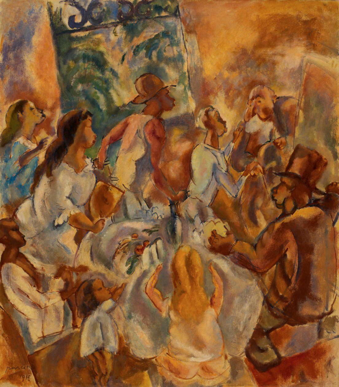 Cubansk gæstfrihed af Jules Pascin