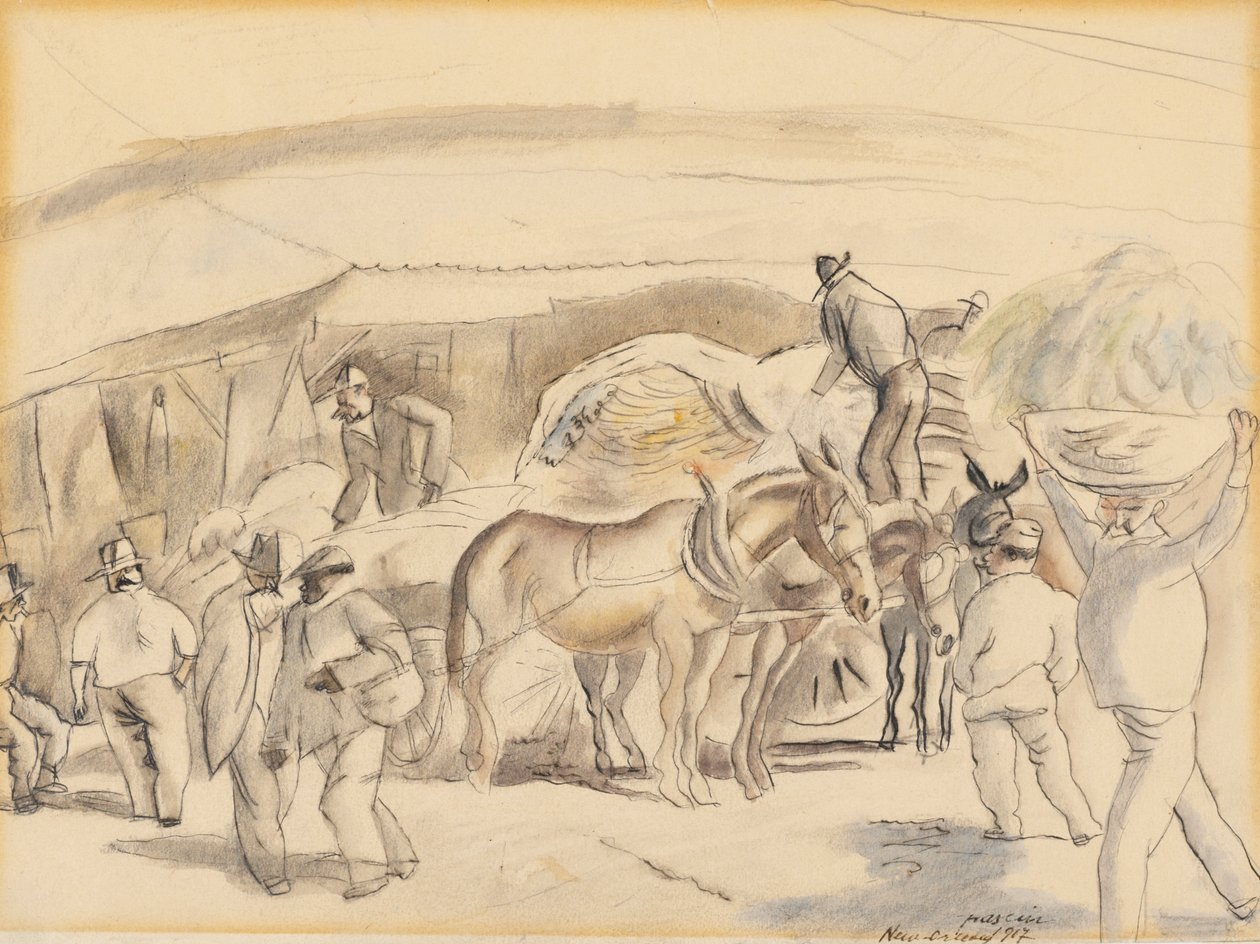 Høstmaskiner af Jules Pascin