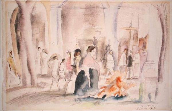 Havana af Jules Pascin