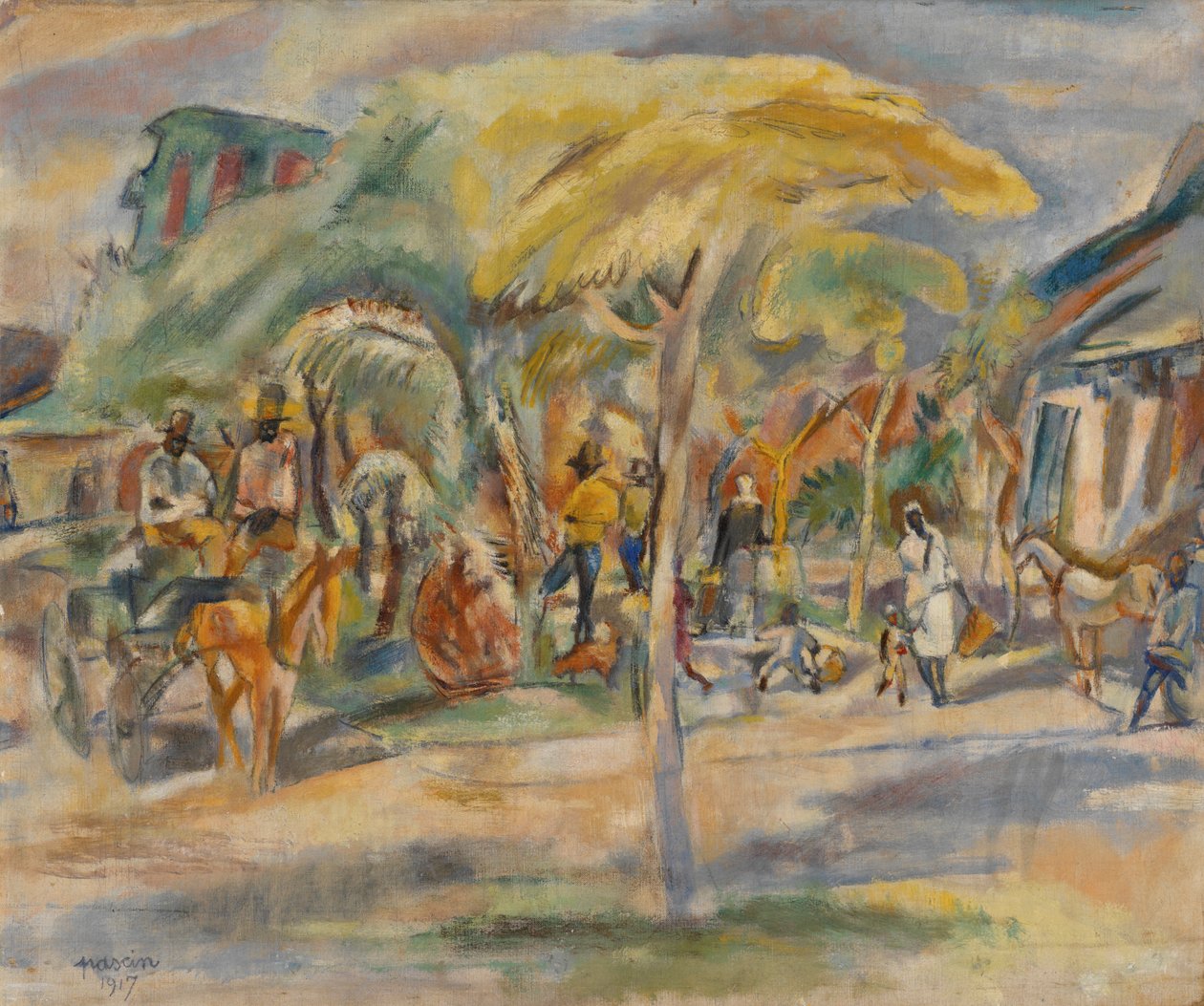 Sydlige Landskab af Jules Pascin