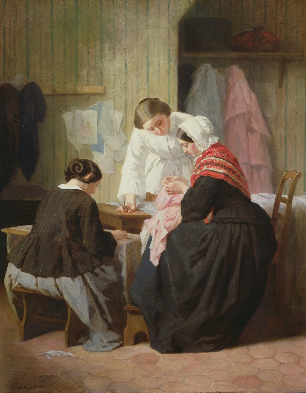 Dame syning af Jules Trayer