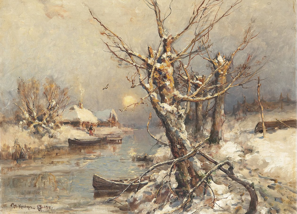 Vintersol, 1911 af Juli Julievich Klever